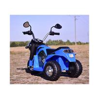 elektrinis motociklas vaikams - Vaikiškas elektrinis motociklas Super-Toys Chopper - 7 nuotrauka