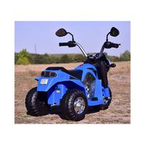 elektrinis motociklas vaikams - Vaikiškas elektrinis motociklas Super-Toys Chopper - 8 nuotrauka