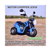 elektrinis motociklas vaikams - Vaikiškas elektrinis motociklas Super-Toys Chopper - 10 nuotrauka