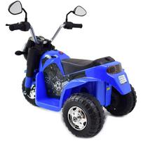 elektrinis motociklas vaikams - Vaikiškas elektrinis motociklas Super-Toys Chopper - 12 nuotrauka
