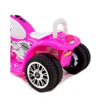 elektrinis motociklas vaikams - Elektrinis policijos motociklas vaikams Super-Toys, rožinis - 3 nuotrauka