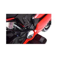 elektrinis motociklas vaikams - Vaikiškas elektrinis motociklas Super-Toys FT8728 - 2 nuotrauka