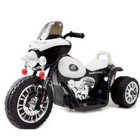 elektrinis motociklas vaikams - Vaikiškas elektrinis motociklas Super-Toys Policija - 4 nuotrauka