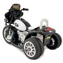 elektrinis motociklas vaikams - Vaikiškas elektrinis motociklas Super-Toys Policija - 6 nuotrauka