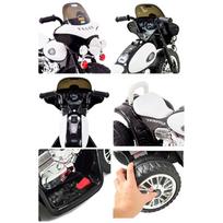 elektrinis motociklas vaikams - Vaikiškas elektrinis motociklas Super-Toys Policija - 9 nuotrauka