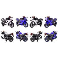 elektrinis motociklas vaikams - Vaikiškas elektrinis motociklas Super-Toys QD1900 - 5 nuotrauka