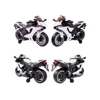 elektrinis motociklas vaikams - Vaikiškas elektrinis motociklas Super-Toys QD1900 - 6 nuotrauka