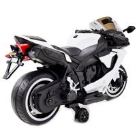 elektrinis motociklas vaikams - Vaikiškas elektrinis motociklas Super-Toys QD1900 - 7 nuotrauka