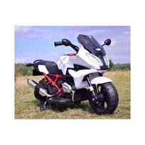 elektrinis motociklas vaikams - Vienvietis elektrinis vaikiškas motociklas ST 5-1200, baltas - 7 nuotrauka