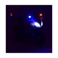 vaikiskas motociklas - Vienvietis vaikiškas elektrinis motociklas JC-911, baltas - 2 nuotrauka