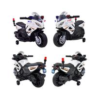 vaikiskas motociklas - Vienvietis vaikiškas elektrinis motociklas JC-911, baltas - 9 nuotrauka