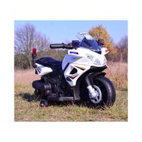 vaikiskas motociklas - Vienvietis vaikiškas elektrinis motociklas JC-911, baltas - 15 nuotrauka