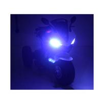 elektrinis motociklas vaikams - Vienvietis vaikiškas elektrinis motociklas Sport 1 BJQ-R8, raudonas - 3 nuotrauka