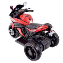 elektrinis motociklas vaikams - Vienvietis vaikiškas elektrinis motociklas Sport 1 BJQ-R8, raudonas - 11 nuotrauka