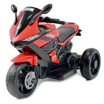 elektrinis motociklas vaikams - Vienvietis vaikiškas elektrinis motociklas Sport 1 BJQ-R8, raudonas - 13 nuotrauka