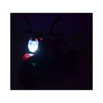 elektrinis motociklas vaikams - Vienvietis vaikiškas elektrinis motociklas Super CRF HT8188, raudonas - 5 nuotrauka