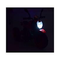 elektrinis motociklas vaikams - Vienvietis vaikiškas elektrinis motociklas Super CRF HT8188, raudonas - 6 nuotrauka