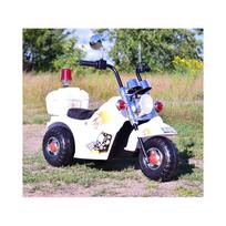 akumuliatorinis motociklas - Vaikiškas elektrinis motocroleris Super-Toys - 5 nuotrauka