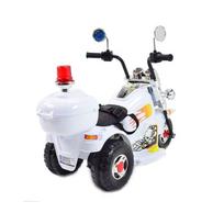 akumuliatorinis motociklas - Vaikiškas elektrinis motocroleris Super-Toys - 6 nuotrauka