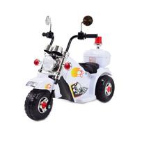 akumuliatorinis motociklas - Vaikiškas elektrinis motocroleris Super-Toys - 8 nuotrauka