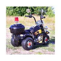 elektrinis motociklas vaikams - Vaikiškas elektrinis motociklas Super-Toys Chopper Gost - 4 nuotrauka