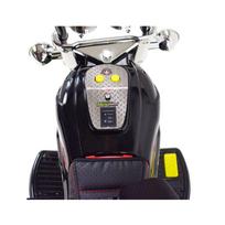 elektrinis motociklas vaikams - Vaikiškas elektrinis motociklas Super-Toys Chopper Gost - 10 nuotrauka
