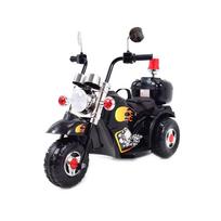 elektrinis motociklas vaikams - Vaikiškas elektrinis motociklas Super-Toys Chopper Gost - 15 nuotrauka
