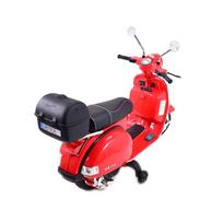 motorolerio ratas - Vaikiškas elektrinis motoroleris Super-Toys Vespa PX150 - 6 nuotrauka