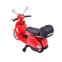 motorolerio ratas - Vaikiškas elektrinis motoroleris Super-Toys Vespa PX150 - 7 nuotrauka