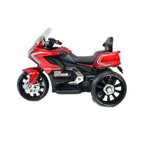 elektrinis motociklas vaikams - Vienvietis vaikiškas elektrinis motociklas Mega HLW1688, raudonas - 11 nuotrauka