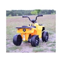 elektrinis ratas - Vienvietis vaikiškas elektrinis keturratis Quad Sport, geltonas - 2 nuotrauka