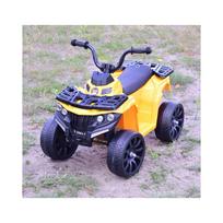 elektrinis ratas - Vienvietis vaikiškas elektrinis keturratis Quad Sport, geltonas - 3 nuotrauka