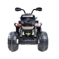 vaikiskas keturratis - Vienvietis vaikiškas elektrinis keturratis Quad, juodas - 12 nuotrauka