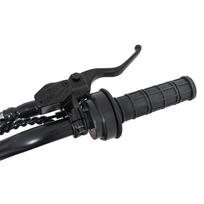 elektriniai motociklai - Elektrinis motociklas E-RIDER X, Black - 5 nuotrauka