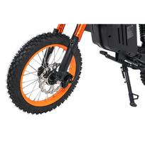 elektriniai motociklai - Elektrinis motociklas E-RIDER X, Black - 6 nuotrauka
