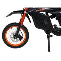 elektriniai motociklai - Elektrinis motociklas E-RIDER X, Black - 14 nuotrauka