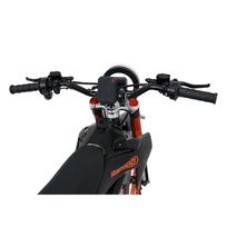 elektriniai motociklai - Elektrinis motociklas E-RIDER X, Black - 17 nuotrauka