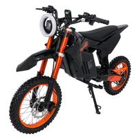 elektriniai motociklai - Elektrinis motociklas E-RIDER X, Black - 20 nuotrauka