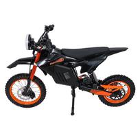 elektriniai motociklai - Elektrinis motociklas E-RIDER X, Black - 21 nuotrauka