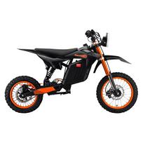 elektriniai motociklai - Elektrinis motociklas E-RIDER X, Black - 23 nuotrauka
