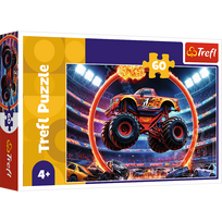 monster x - Trefl Monster Truck 17404, 60 det. - 3 nuotrauka
