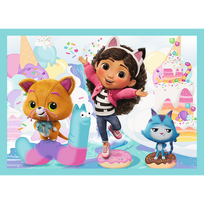 gabbys dollhouse - Trefl Gabby's Dollhouse Great Adventure 34670, 4in1, 207 det. - 5 nuotrauka