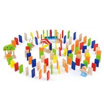 domino zaidimas - Medinis Domino žaidimas - Ferma, Viga, 116 detalių - 4 nuotrauka