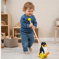 zaislai pingvinas - Viga Push Toy Penguin 50962 - 6 nuotrauka