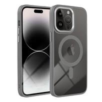 originalus iphone deklas - Apple iPhone 16 Pro Color Edge Mag Cover Case with MagSafe - Titano Pilkas (Titanium Grey) - 6 nuotrauka