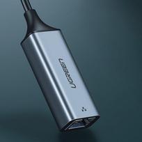 ethernet rj45 usb c - Ugreen CR199 USB-C to RJ45 Grey - 5 nuotrauka