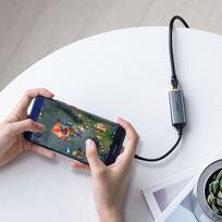 ethernet rj45 usb c - Ugreen CR199 USB-C to RJ45 Grey - 8 nuotrauka