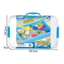 magija - Woopie Kinetinis smėlis Magic for Water 18 dalių rinkinys su dėklu - 3 nuotrauka