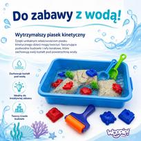 magija - Woopie Kinetinis smėlis Magic for Water 18 dalių rinkinys su dėklu - 6 nuotrauka