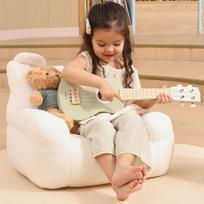 vaikiskos gitaros - Viga Medinė ukulelė vaikams Žalia (Green) su natomis - 8 nuotrauka
